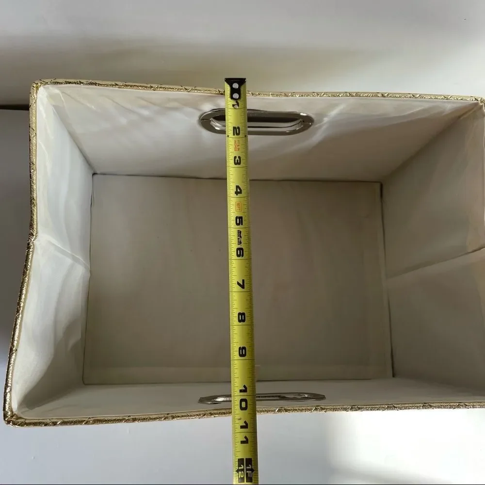 Estée Lauder Gold Storage Container Bin Handles
